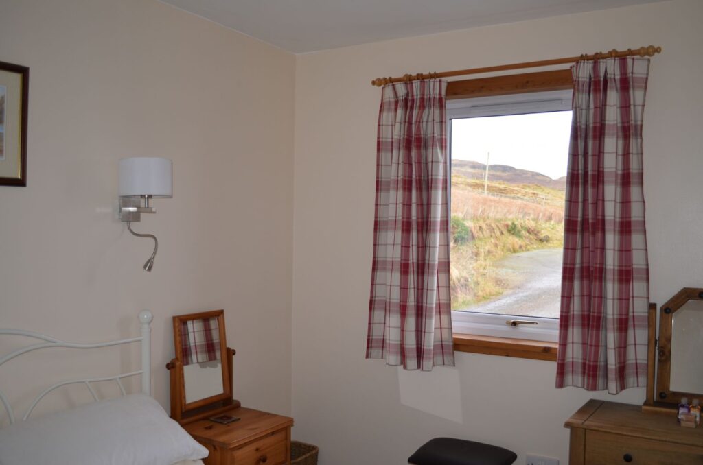 Bedroom Torgorm Cottage, Carbost, Skye